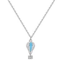 Collar Rosato Mujer ARIA in Plata Zircone RZAR03